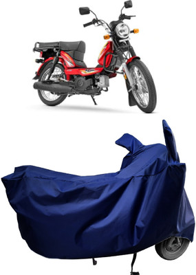 Amexride Two Wheeler Cover for TVS(XL 100 Heavy Duty BS6, Blue)