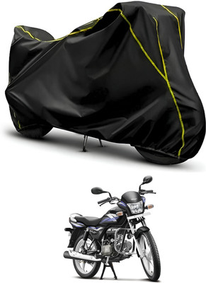 CODOKI Waterproof Two Wheeler Cover for Hero(Splendor PRO, Black, Black)