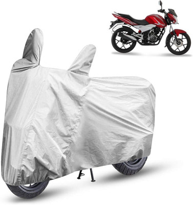 HMS Two Wheeler Cover for Bajaj(Discover 125 DTS-i, Silver)