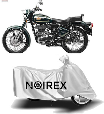 NOIREX Two Wheeler Cover for Royal Enfield(Bullet 500, Silver)