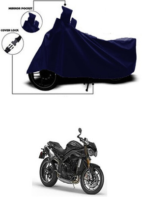 MMSSTAR Waterproof Two Wheeler Cover for Triumph(Blue)