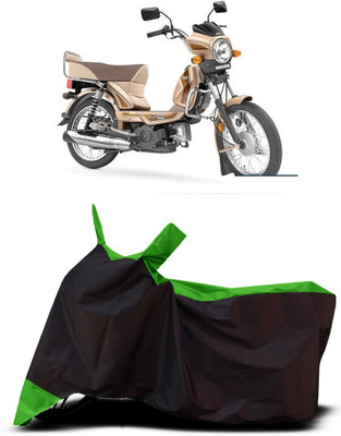 VESMEI Two Wheeler Cover for TVS(XL 100 Heavy Duty, Green)
