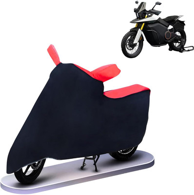 KEDIT Two Wheeler Cover for Ola(Red, Black)