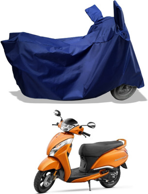 Amexride Two Wheeler Cover for TVS(Jupiter 125, Blue)