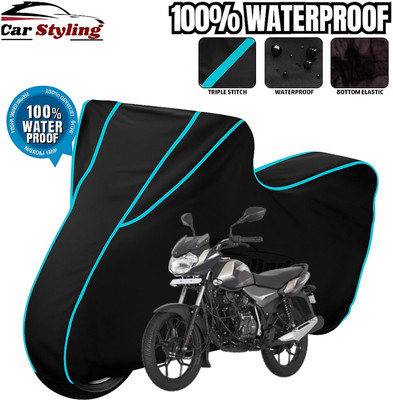 Car Styling Waterproof Two Wheeler Cover for Bajaj(Discover, Maroon)