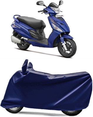 AUCTIMO Two Wheeler Cover for Hero(Maestro Edge, Blue)