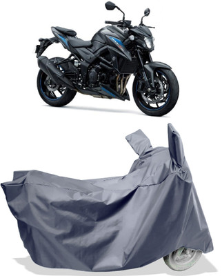 Amexride Two Wheeler Cover for Suzuki(GSX-S750, Grey)