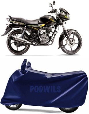 PODWILS Two Wheeler Cover for Bajaj(Discover 100 DTS-i, Blue)