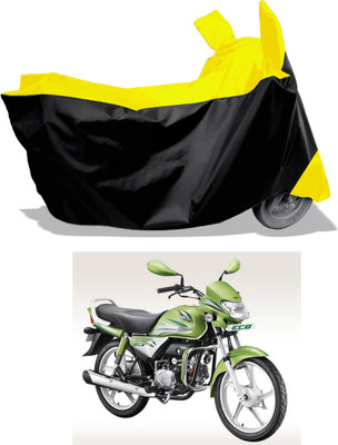 Amexride Two Wheeler Cover for Hero(HF Deluxe Eco, Multicolor)