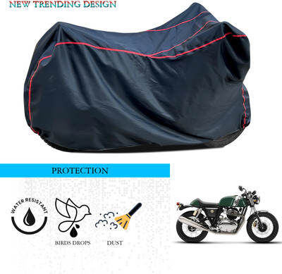 SnehaSales Waterproof Two Wheeler Cover for Royal Enfield(Continental GT 650, Black)