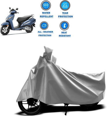CODOKI Waterproof Two Wheeler Cover for Honda(Activa 125, Silver)