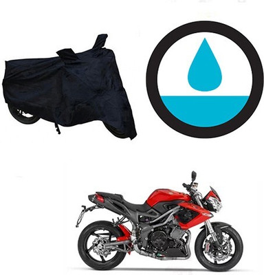 HYBRIDS COLLECTION Waterproof Two Wheeler Cover for DSK Benelli(TNT R, Black)