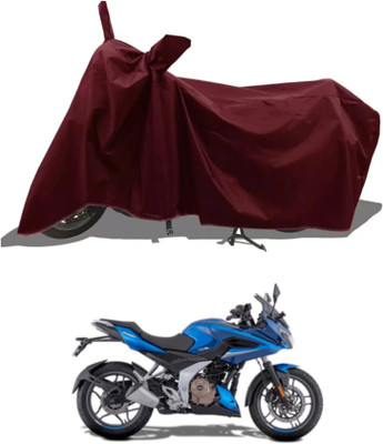 RAQTRO Two Wheeler Cover for Bajaj(Pulsar 250 BS6, Maroon)