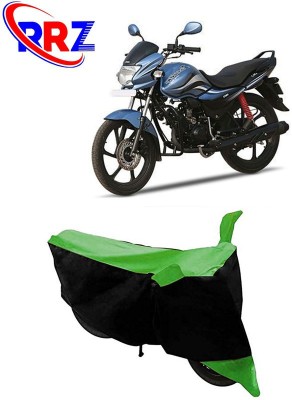 RRZ Waterproof Two Wheeler Cover for Hero(MotoCorp Passion Pro, Black, Green)