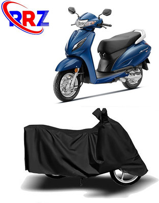 RRZ Waterproof Two Wheeler Cover for Honda(Activa i, Black)