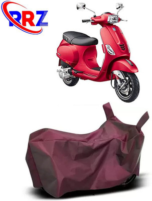 RRZ Waterproof Two Wheeler Cover for Vespa(Vespa SXL 150, Maroon)