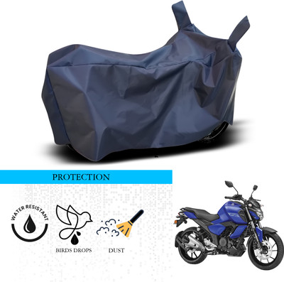 ANTHUB Waterproof Two Wheeler Cover for Yamaha(FZ-Fi Version 3.0, Blue)