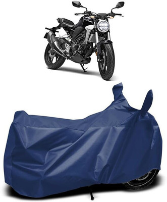 AASHTIK MART Two Wheeler Cover for Honda(Blue)
