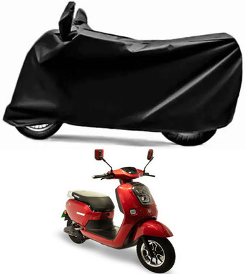 E-Shoppe Waterproof Two Wheeler Cover for Okinawa(Lite, Black)