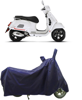 Coxtor Waterproof Two Wheeler Cover for Vespa(GTS Super 125, Blue)