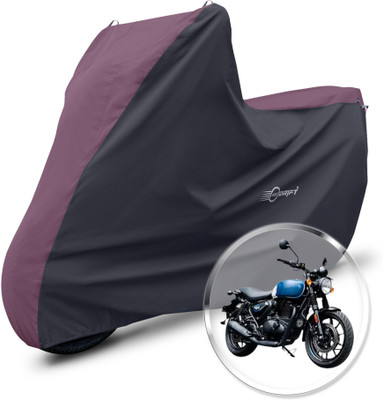Neodrift Two Wheeler Cover for Royal Enfield(Hunter 350, Maroon, Black)