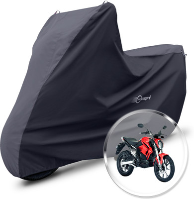 Neodrift Two Wheeler Cover for Revolt(RV 400, Grey, Black)