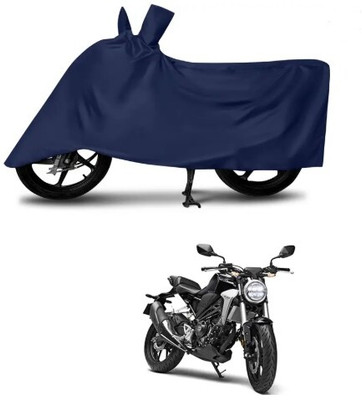 Tritika Waterproof Two Wheeler Cover for Honda(CB300R, Blue)