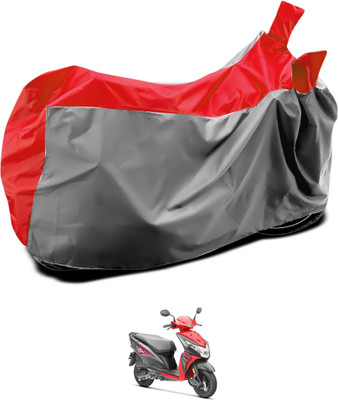 GOSHIV-car and bike accessories Two Wheeler Cover for Honda(Dio, Grey, Blue)