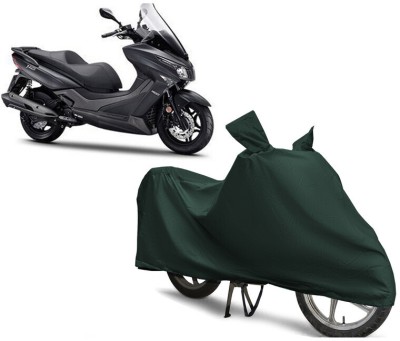 EGAL Two Wheeler Cover for Universal For Bike(BS6, Green)