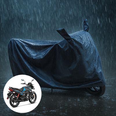 PAGORA Waterproof Two Wheeler Cover for Hero(Passion Xpro, Black)
