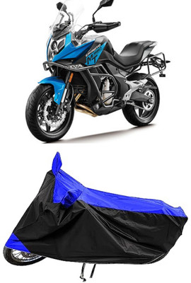 MMSSTAR Waterproof Two Wheeler Cover for CFMoto(650MT, Blue)