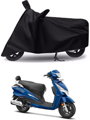 KEDIT Two Wheeler Cover for Hero(MotoCorp Destini 125, Black)