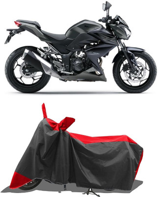 SPECTUS Two Wheeler Cover for Kawasaki(Z400 BS6, Red)
