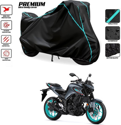 SThanaveX Waterproof Two Wheeler Cover for Yamaha(MT-03, Black)