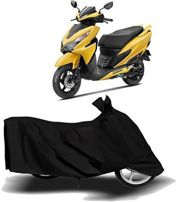MMSSTAR Waterproof Two Wheeler Cover for Honda(Grazia, Black)