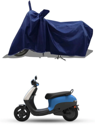 Mdstar Waterproof Two Wheeler Cover for Ola(Scooty, Blue)