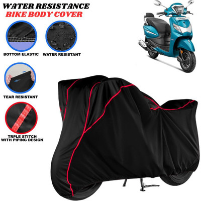 BigFly Two Wheeler Cover for Hero(Pleasure Plus, Blue, Red)
