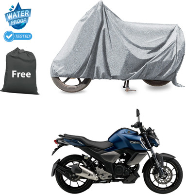 CODOKI Waterproof Two Wheeler Cover for Yamaha(FZ-Fi Version 3.0, Silver)