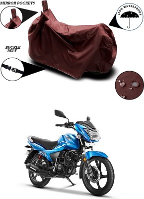 Ascension Waterproof Two Wheeler Cover for TVS(Victor, Maroon)