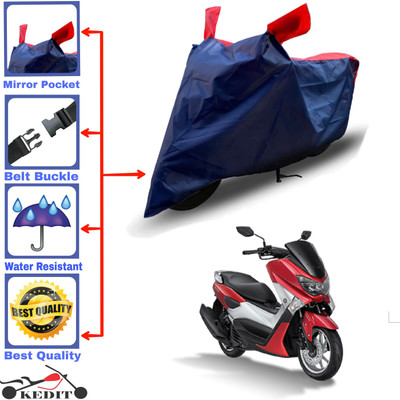 AASHTIK MART Two Wheeler Cover for Yamaha(NMax 155, Red, Blue)