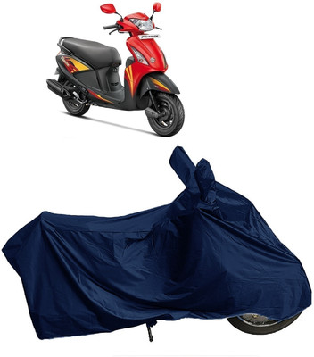DIGGU Two Wheeler Cover for Hero(Pleasure, Blue)