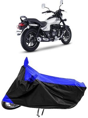 GROFATIK Two Wheeler Cover for Bajaj(Avenger 220 Street, Blue)