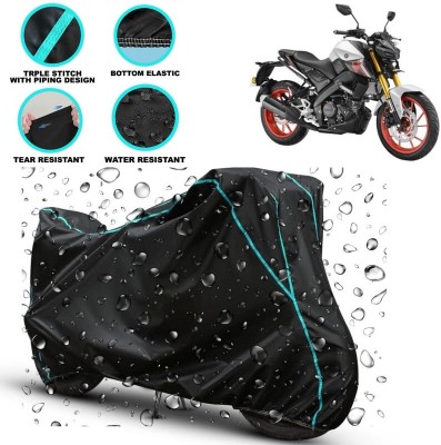 kerwa Waterproof Two Wheeler Cover for Yamaha(MT 15, Black)