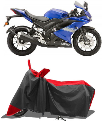 GROFATIK Two Wheeler Cover for Yamaha(R15S BS6, Red)