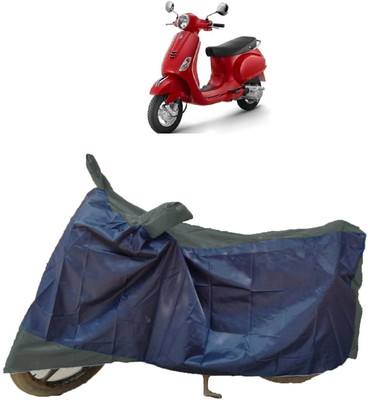 AutoKick Two Wheeler Cover for Piaggio(Vespa, Multicolor)