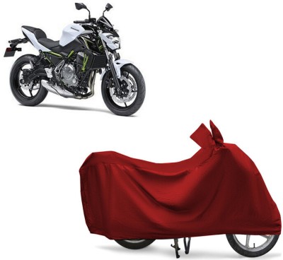 EGAL Two Wheeler Cover for Kawasaki(Z650 BS6, Maroon)