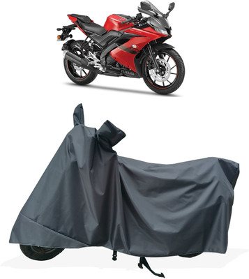 Tricway Two Wheeler Cover for Yamaha(YZF-R15 V3 New BS6, Grey)