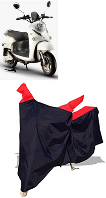 Amexride Two Wheeler Cover for Evolet(Polo, Black)