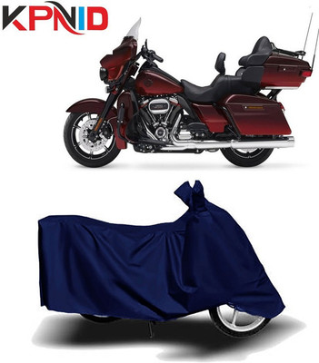 KPIND Waterproof Two Wheeler Cover for Harley Davidson(CVO Limited, Blue)