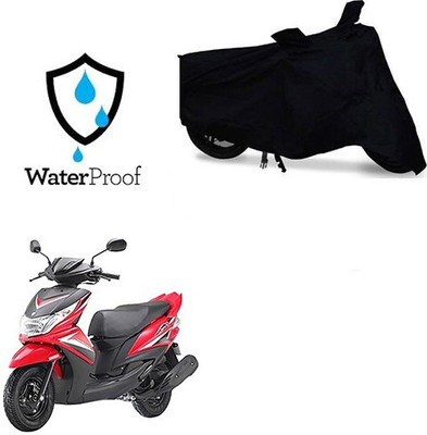 MMSSTAR Waterproof Two Wheeler Cover for Yamaha(Ray, Black)
